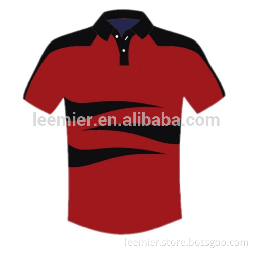100% Polyester Sublimation Sport mens polo shirts